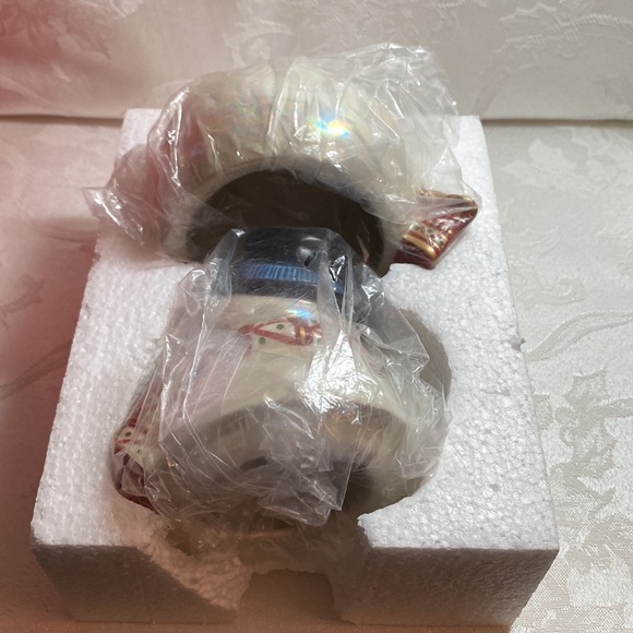 FITZ AND FLOYD CERAMIC SNOWMAN - Picture 5 of 8